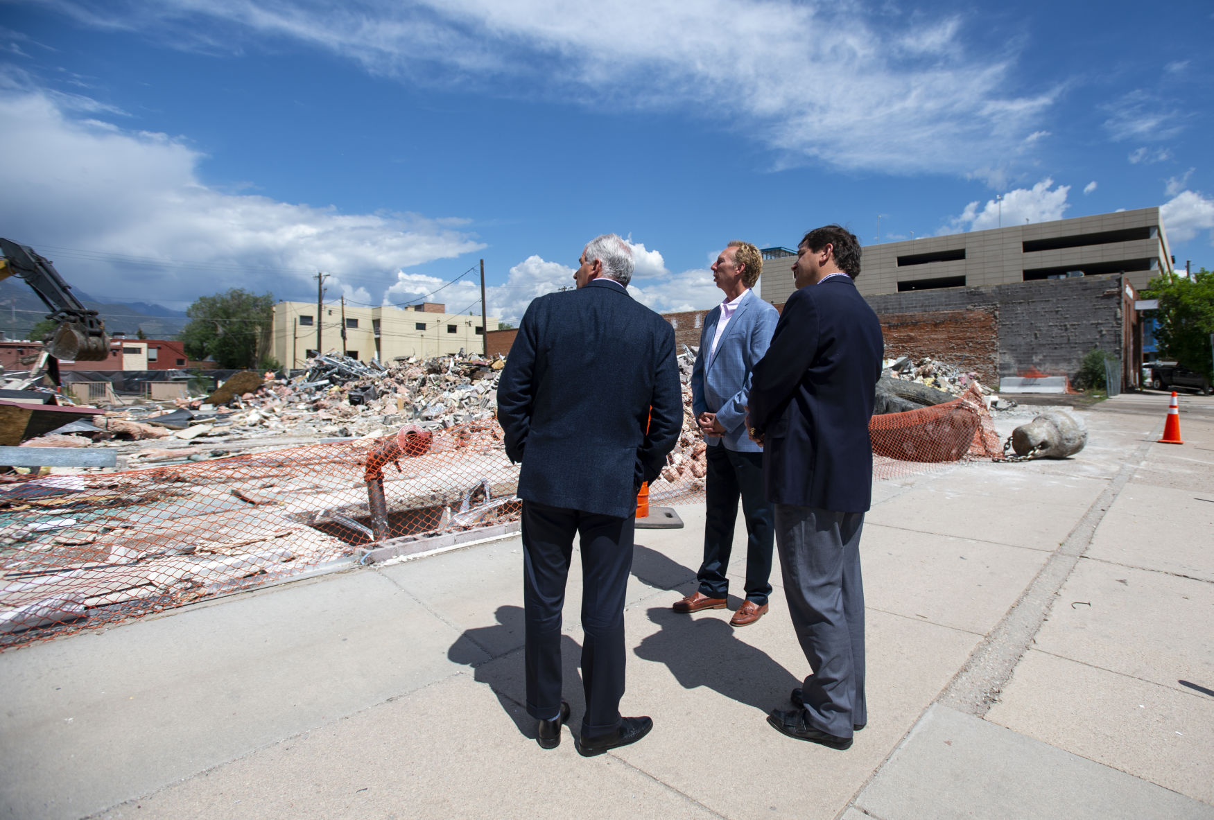Hotel Partners visit construction sight 02